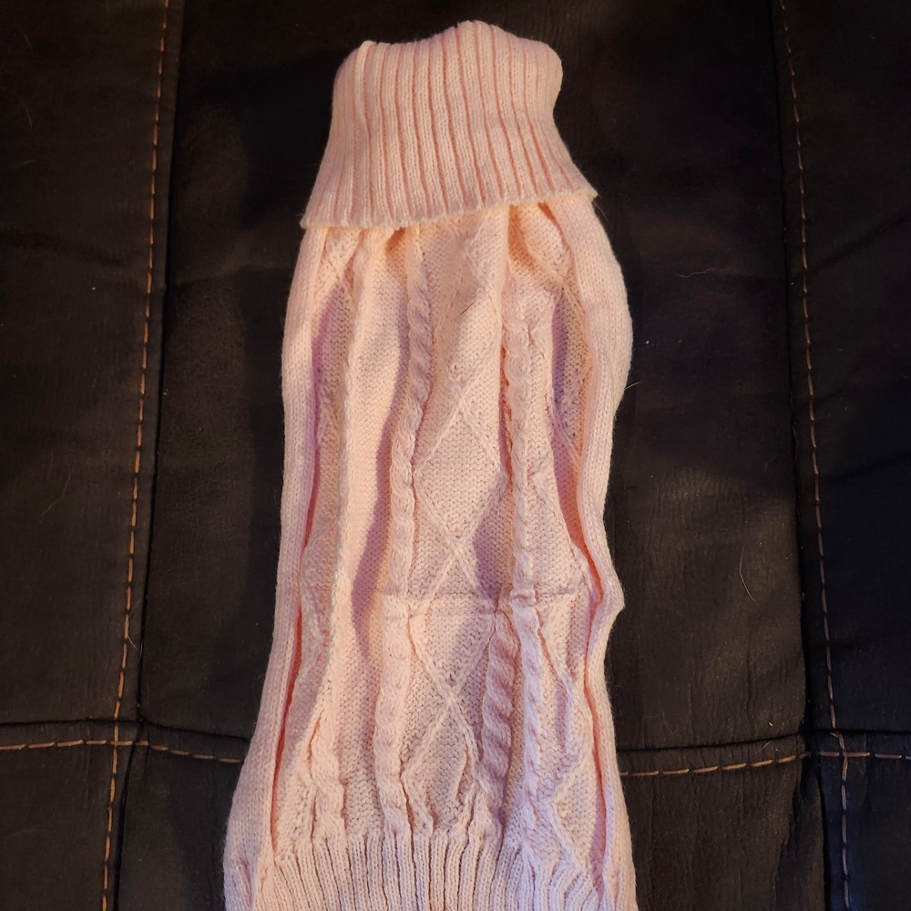 New Pink Sz M Auruza Dog Sweater